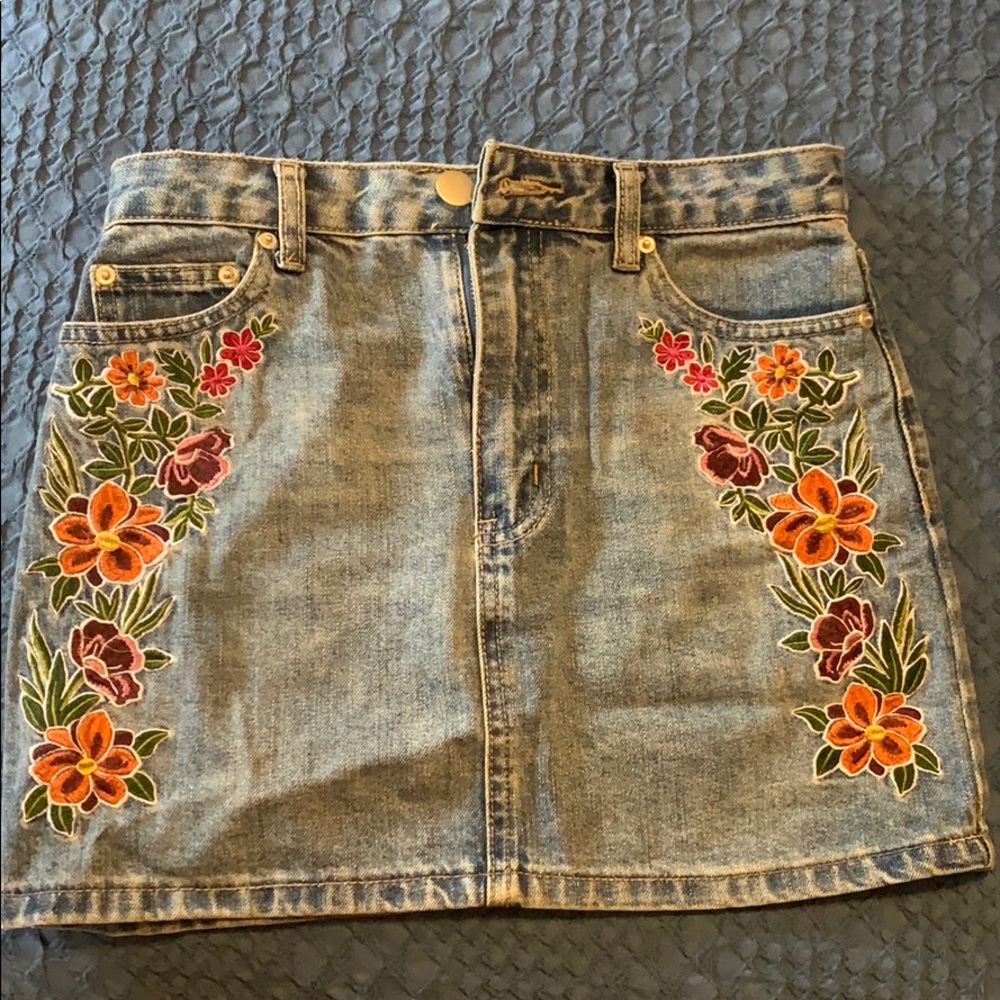 Denim Skirt